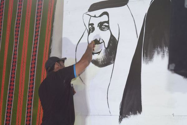 رسم الأمير محمد بن سلمان بوب ارت - top-gallery-arab